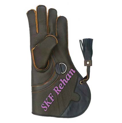 Falconry Leather Gloves.